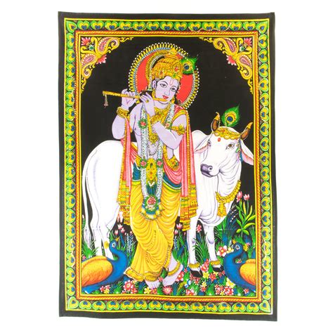 krisha collection|lord krishna wall hanging.